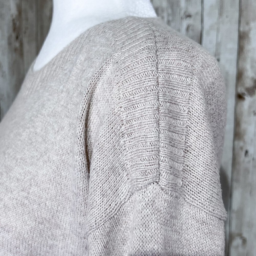 Women's Old Navy Long Sleeve Sweater | Beige | Boat Neck Top | Size Small - Picture 8 of 13